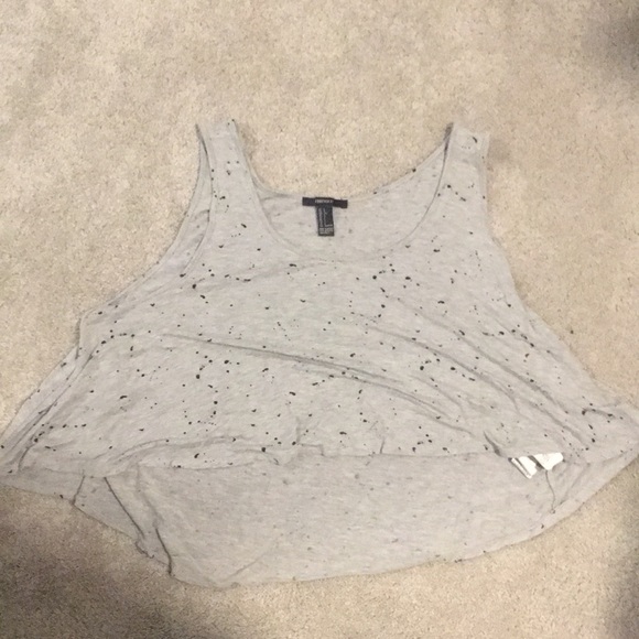 Forever 21 Tops - paint splattered crop top Forever 21 Tops - paint splattered crop top